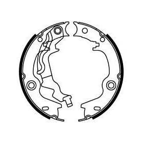 MTECSH1499 Garnitures du tambour de frein
