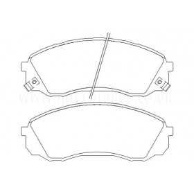 DP21953 Plaquettes de frein EBC Greenstuff 