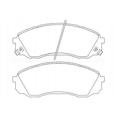 MDB2921 Plaquettes de frein Performance Mintex