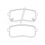 DP21814 Plaquettes de frein EBC Greenstuff 