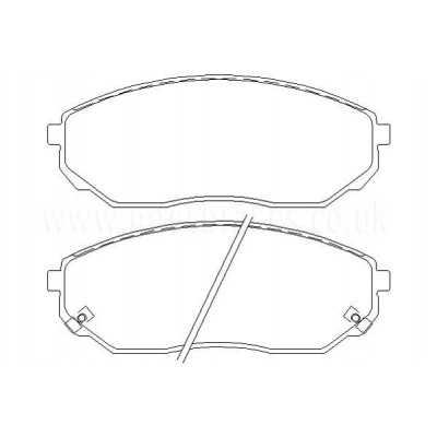 MDB2585 Plaquettes de frein Performance Mintex