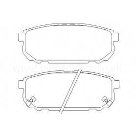 BW4071 Plaquettes de frein Performance Brakeworld