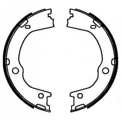 MTECSH1506 Garnitures du tambour de frein