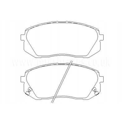 DP21809 Plaquettes de frein EBC Greenstuff 