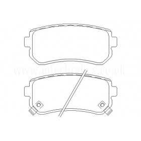 BW4178 Plaquettes de frein Performance Brakeworld