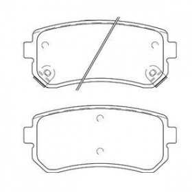 MTECPAD4512 Plaquettes de frein performance Brakes and Spacers