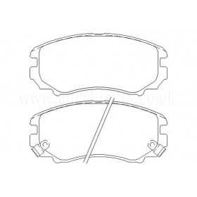 MDB2267 Plaquettes de frein Performance Mintex