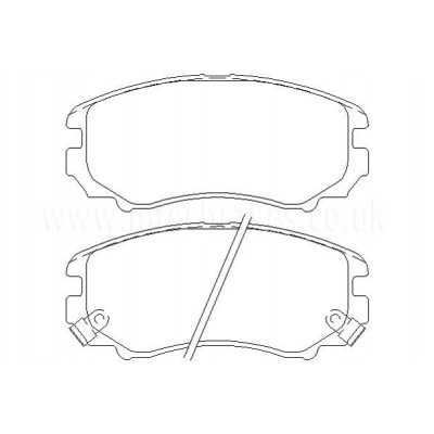 MDB2267 Plaquettes de frein Performance Mintex