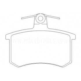 DP4370R Plaquettes de frein EBC Yellowstuff