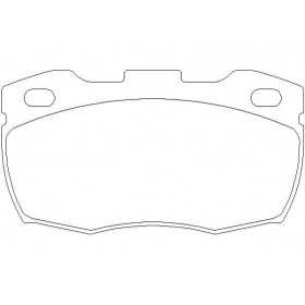 MLB114 Plaquettes de frein Performance Mintex