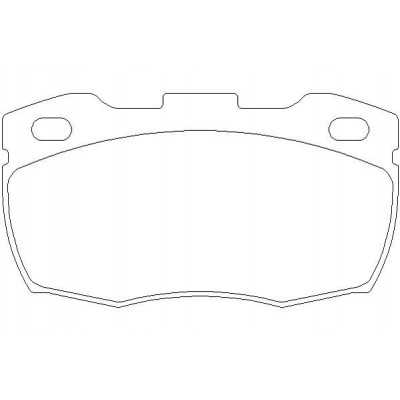 MLB114 Plaquettes de frein Performance Mintex