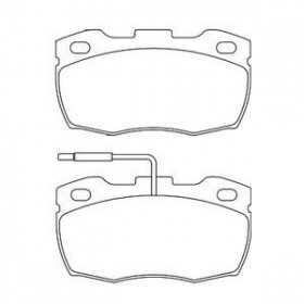 MDB1555 Plaquettes de frein Performance Mintex