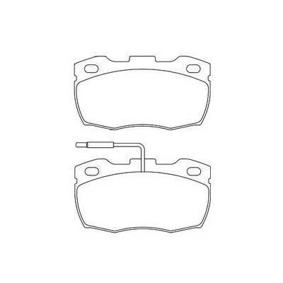 MDB1555 Plaquettes de frein Performance Mintex