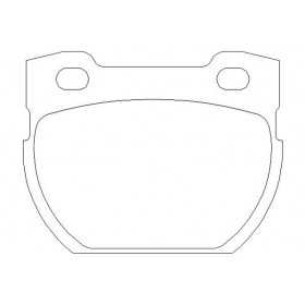 BW636 Plaquettes de frein Performance Brakeworld