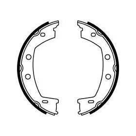 MTECSH1492 Garnitures du tambour de frein