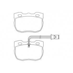 MLB116 Plaquettes de frein Performance Mintex