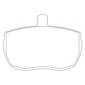 MLB41 Plaquettes de frein Performance Mintex