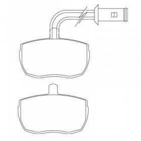 MDB1699 Plaquettes de frein Performance Mintex