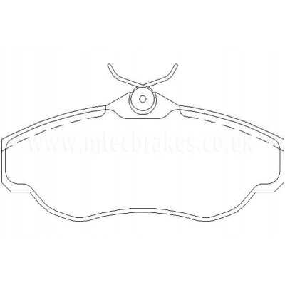 BW641 Plaquettes de frein Performance Brakeworld