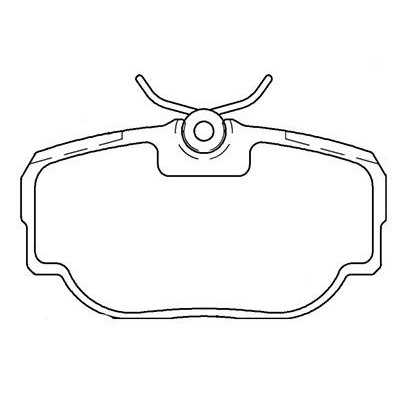 MDB2470 Plaquettes de frein Performance Mintex