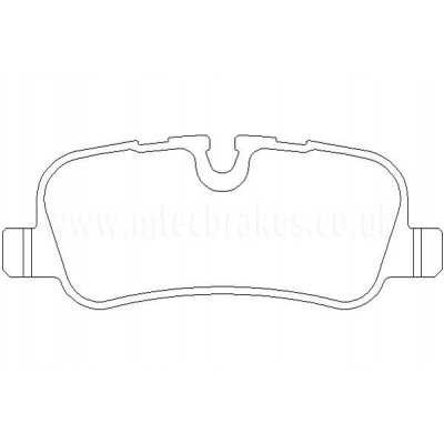 MTECPAD4302 Plaquettes de frein performance Brakes and Spacers