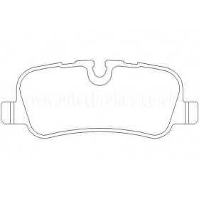 P44013 Plaquettes de frein Brembo