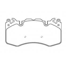 MTECPAD4992 Plaquettes de frein performance Brakes and Spacers