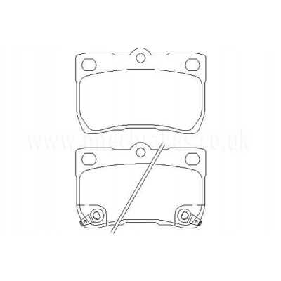 MTECPAD4274 Plaquettes de frein performance Brakes and Spacers