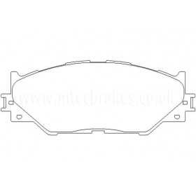 MDB2747 Plaquettes de frein Performance Mintex