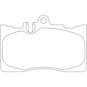 MDB2135 Plaquettes de frein Performance Mintex