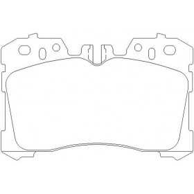 MDB2761 Plaquettes de frein Performance Mintex