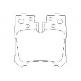 MDB2760 Plaquettes de frein Performance Mintex
