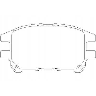MDB2325 Plaquettes de frein Performance Mintex