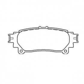 MDB3104 Plaquettes de frein Performance Mintex