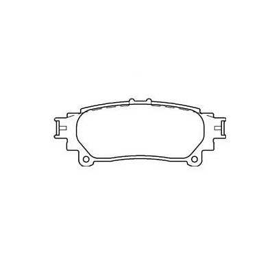 MDB3104 Plaquettes de frein Performance Mintex