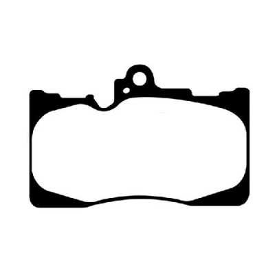 DP31589C Plaquettes de frein EBC Redstuff 