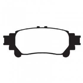 DP31850C EBC Redstuff Pad