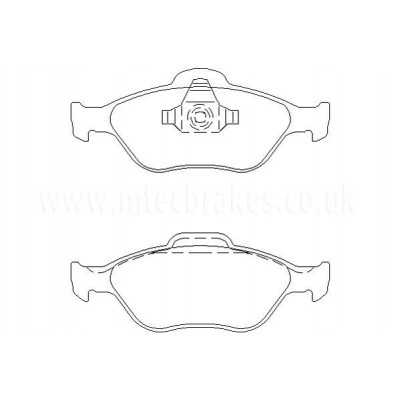 DP21320 Plaquettes de frein EBC Greenstuff 