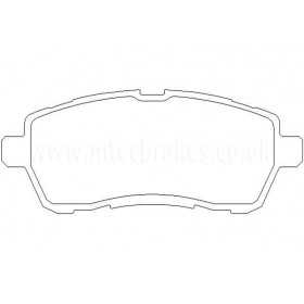 MDB2875 Plaquettes de frein Performance Mintex