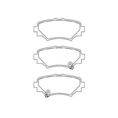 MDB3416 Plaquettes de frein Performance Mintex