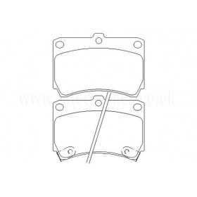 DP4884R Plaquettes de frein EBC Yellowstuff