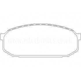 MDB1712 Plaquettes de frein Performance Mintex