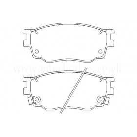 MDB2690 Plaquettes de frein Performance Mintex