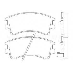 DP41465R Plaquettes de frein EBC Yellowstuff