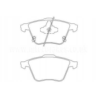 DP31773C Plaquettes de frein EBC Redstuff