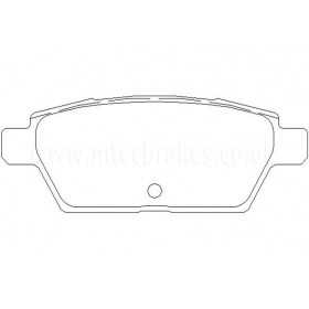 MDB3074 Plaquettes de frein Performance Mintex