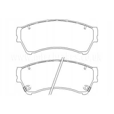 MDB2935 Plaquettes de frein Performance Mintex