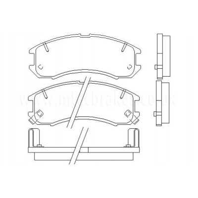 ALTPAD11 Brake Pads