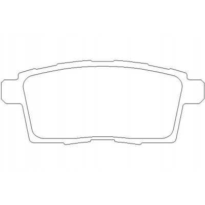 MDB2886 Plaquettes de frein Performance Mintex