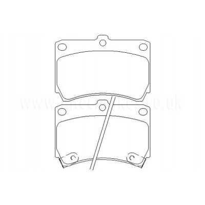 MDB1530 Plaquettes de frein Performance Mintex